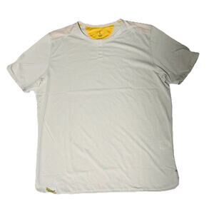 TRACKSMITH NEW ENGLAND FIELDHOUSE WHEAT MENS SHIRT LOGO L